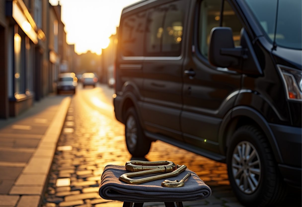 Van stocked and ready — Aurelius Locksmith